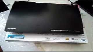 Bluray Sony BDP S 190 FULL HD Configuracion [upl. by Kucik]