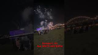 Davenport Iowa red white and boom fireworks [upl. by Kristen281]