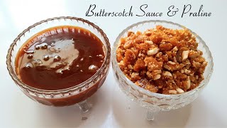 Butterscotch sauce in tamil  praline recipe in tamil  caramel sauce for cake  Butterscotch [upl. by Aitnuahs697]