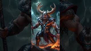 Meet Thor thor godofthunder marvellegends epicbattles norsemythology shortsvideo [upl. by Jori]