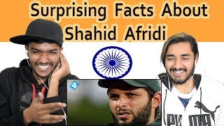 Indian reaction on Surprising Facts About Shahid Afridi  Swaggy d [upl. by Mountford20]