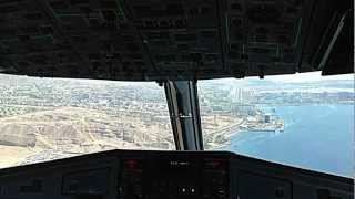 Landing at Eilat Airport [upl. by Ellehsad460]