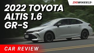 2022 Toyota Corolla Altis 16 GRS Review  ZigwheelsPh [upl. by Chainey]