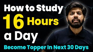 How to Study for 16 Hours a Day with 100 FOCUS 😱 Scientific Study Technique  eSaral [upl. by Oek]