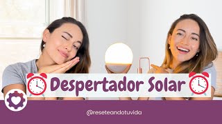 Despierta de forma NATURAL en las mañanas  Despertador con luz solar [upl. by Templia812]