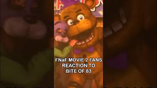 FNaF Movie 2 Fans Reaction During The Bite Of 87  FNaF Movie 2 MEME [upl. by Tihor924]