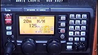 Icom M 802 Video I initial instruction [upl. by Animar402]