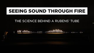 Seeing Sound Through Fire The Science Behind a Rubens Tube  UConn [upl. by Tryck]