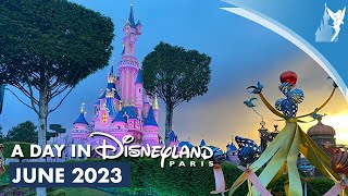 📅 A Day in Disneyland Paris June 2023 [upl. by Lil466]