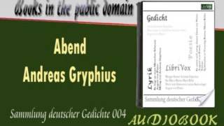 Abend Andreas Gryphius Audiobook [upl. by Werra]