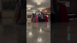 Dancing Ganggangsullae at Korean embassy in India [upl. by Nylarahs]