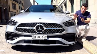 2022 Mercedes C Class  NEW Drive C220d AMG FULL Review Interior Exterior [upl. by Geri]