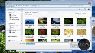 Windows 7 Logon Screen Rotator by Britec [upl. by Aneeles]