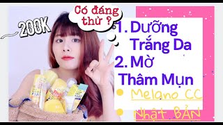 Melano CC  Cách dưỡng trắng da Mờ thâm mụn Với vitamin C [upl. by Danila833]