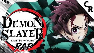 DEMON SLAYER RAP Kimetsu No Yaiba  Connor Quest [upl. by Ahsyas]