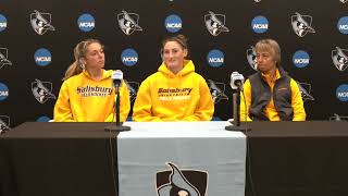 Salisbury Field Hockey  NCAA Round 3 Post Game [upl. by Ytitsahc]