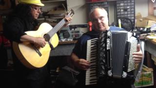 Titano Royal Accordion  Mantovas Two Street Music  Buy Titano Now 707 4453155 [upl. by Annairoc]