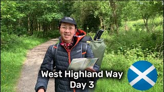 Hiking West Highland Way Day 3 scotland unitedkingdom hikingadventures hiking explore travel [upl. by Eceinahs]