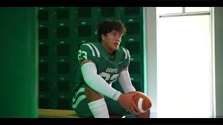 VYPE HYPE John Cooper School LB Alex Rovirosa makes impact for Dragons [upl. by Atiseret]