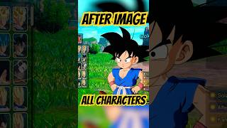 ALL CHARACTERS WITH AFTER IMAGE STRIKE IN DRAGON BALL SPARKING ZERO [upl. by Koller]