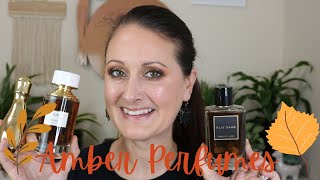 My Favorite Amber Perfumes In My Collection [upl. by Ahsenal]