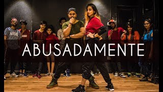 ABUSADAMENTE  MC Gustta e MC DG  Tejas Dhoke Choreography  Dancefit Live [upl. by Mathilde]