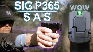 A SnagFree Subcompact 🤔 Sig Sauer P365 SAS Review [upl. by Seto]