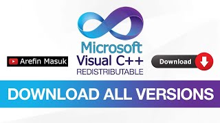 How to download Microsoft Visual C Redistributable All Versions [upl. by Vivia]