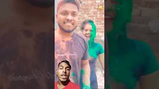 अश्लील होली 💦😈😂 shorts viral holi comedy [upl. by Leahciam98]