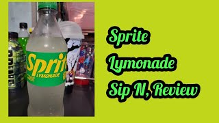 Sprite Lymonade Sip NReview [upl. by Marashio]