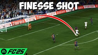 How To Finesse Shot In FC 25 [upl. by Pierpont]