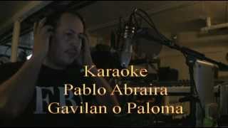 Gavilan o Paloma Karaoke [upl. by Drescher]