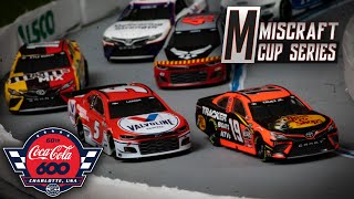 Miscraft Cup Series  S8 R3  Charlotte Motor Speedway [upl. by Ybocaj]