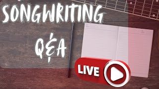 Songwriting QampA Live 102324 [upl. by Florio]