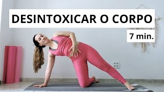 7 MINUTOS PARA DESINTOXICAR O CORPO [upl. by Yrrat]