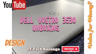 Dell Vostro 3530 Unboxing [upl. by Nauqat721]