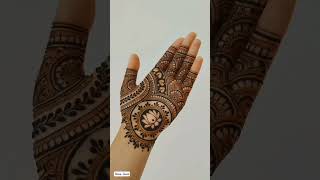 Mehndi design latets 2024hennadesign fashion plzsubscribemychannel [upl. by Eelarac476]