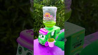 amazing green bus and water dispenser  mini truck juice drinking pump hc614 viralvideo shorts [upl. by Malvin]