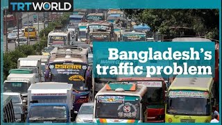 Bangladeshs traffic problem in numbers [upl. by Aicxela491]