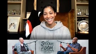 Candace Parker Talks Baby Names And Her Future With Basketball  The Steam Room [upl. by Geibel]