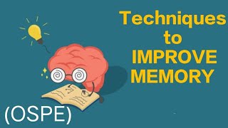 OSPE station How to improve Memory [upl. by Tine]