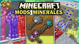 10 Mods de Armaduras Herramientas y Minerales💎  Minecraft 1201 y otras versiones [upl. by Levi]