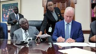 Heads of Agreement Signed for transformation of Treasure Cay Abaco [upl. by Gibrian953]