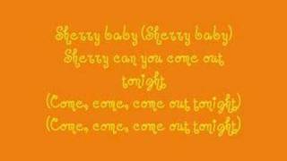 Frankie Valli and the Four Seasons  Sherry lyrics [upl. by Netsyrc128]