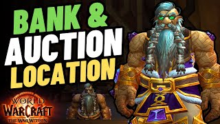 Bank amp Auction House Locations in Dornogal  WoW The War Within Guide [upl. by Eilata426]