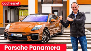 Porsche Panamera 2024  Prueba  Test  Review en español  cochesnet [upl. by Nigen408]