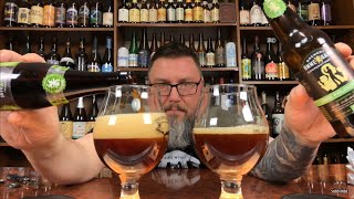 Massive Beer Reviews 1409 Ommegang Three Philosophers QuadKriek Blend Early 2014 vs Late 2017 [upl. by Aitropal386]