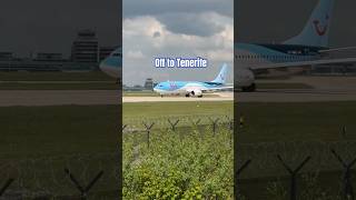 Tui 737 takeoff to Tenerife [upl. by Carr]