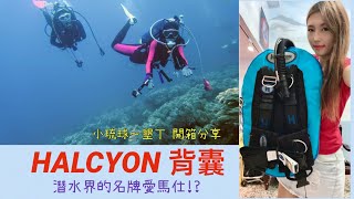 潛水界的愛馬仕「Halcyon」背囊式BCD開箱囉！海底驚見花枝大軍！從墾丁潛到小琉球潛點介紹！ [upl. by Suissac]