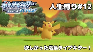 【人生縛り＋α】新しい電気タイプの仲間を探してたら伝説のポケモン出てきた【ポケモンBDSP12】 [upl. by Gilbert]